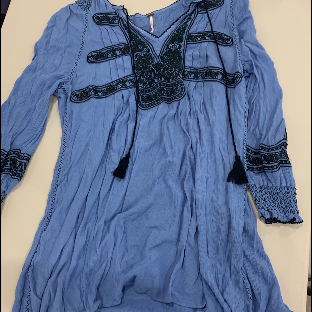 free people dress and slip